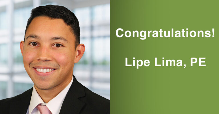 Please Join Us In Congratulating Lipe Lima On Earning His PE!
